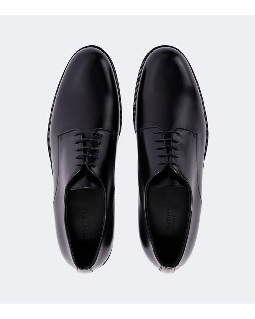 Stringate di Giorgio Armani in Black da Uomo
