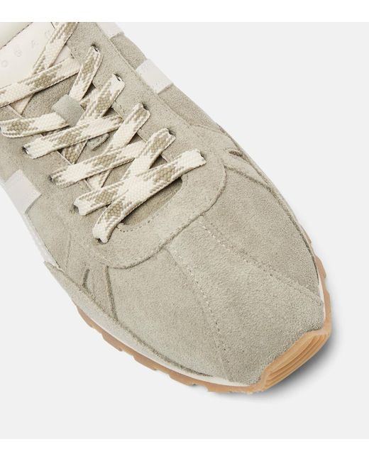 Hogan White 86Er Suede Sneakers