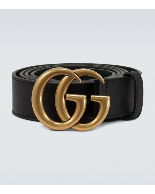 black and gold womens gucci belt