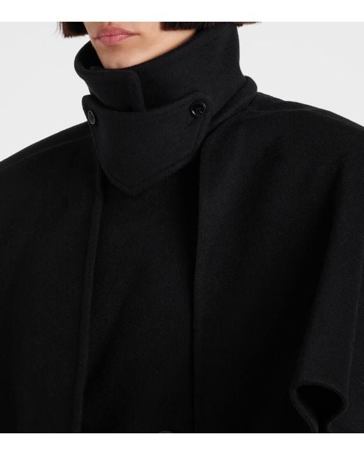Cappotto Doppiopetto di Chloé in Black