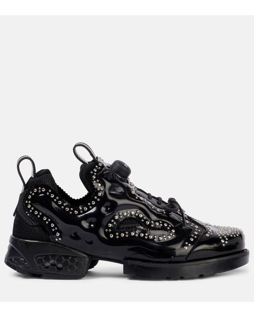 Sneakers Brogue Con Borchie di Noir Kei Ninomiya in Black