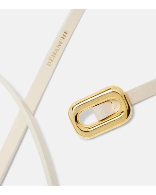 DEHANCHE Natural Venura Leather Belt