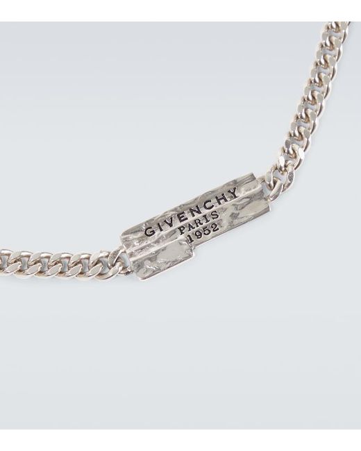 Givenchy Halskette Mit Emaille in White für Herren