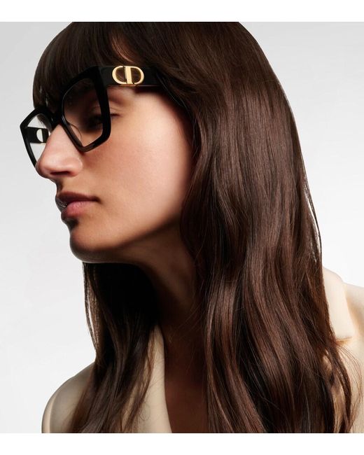 Dior Black 30Montaigneo S1I Square Glasses