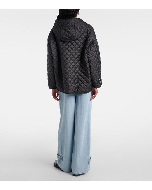Max Mara Black The Cube Leo Quilted Jacket