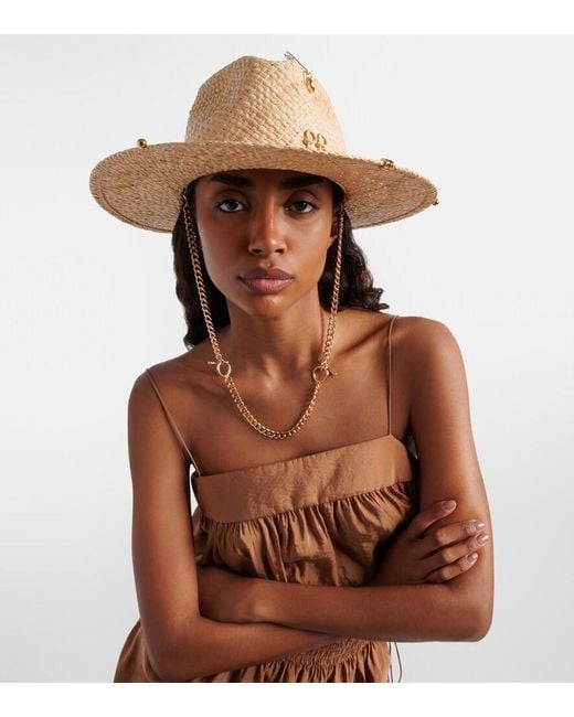 Ruslan Baginskiy White Rb Straw Fedora
