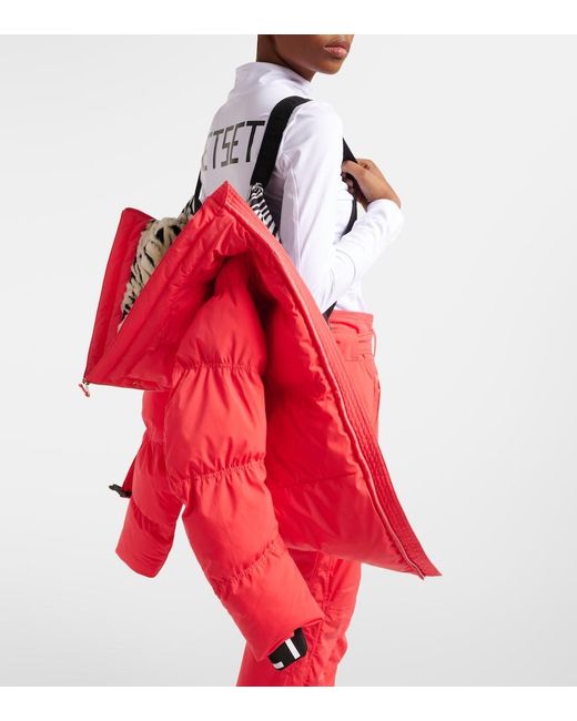 Jet Set Red Chaminox Ski Jacket