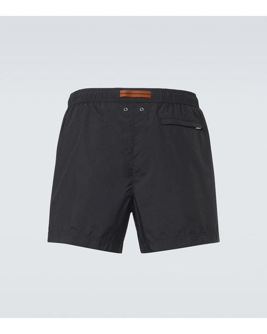 Zegna Blue Swim Trunks for men