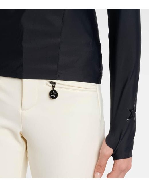 Perfect Moment Blue Ski Crew Ski Top