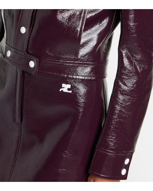 Courreges Blue Reedition Logo Jacket