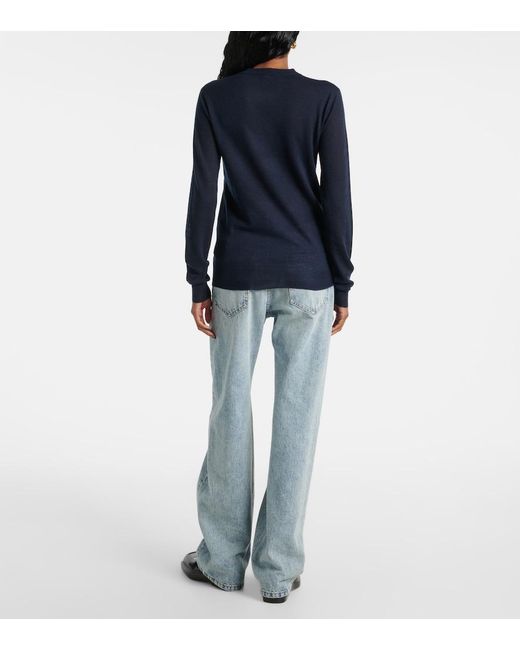 Joseph Blue Cashmere Sweater