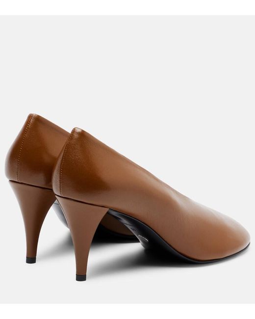 Proenza Schouler Brown Glove Leather Pumps
