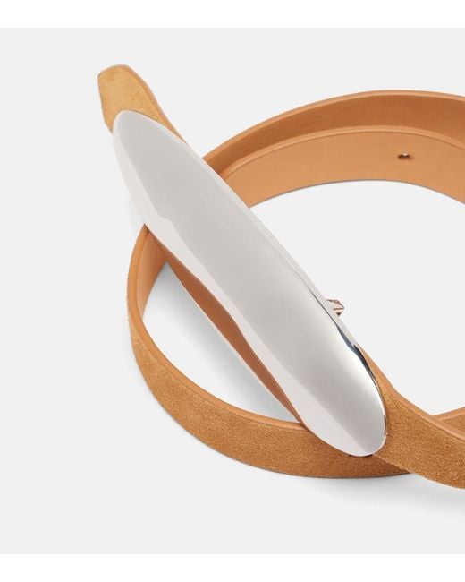 Amanu Metallic Congo Suede Belt