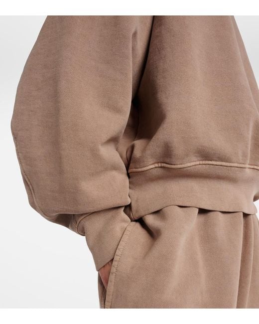 SLVRLAKE Denim Natural Cotton Jersey Sweatshirt