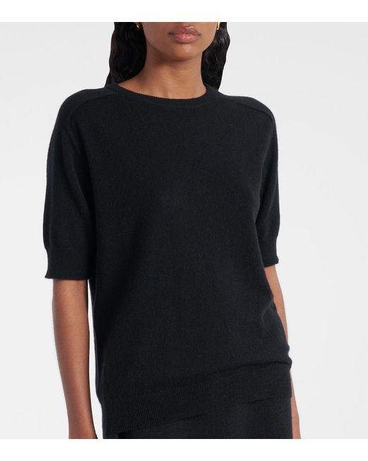 Lisa Yang Black Kenza Cashmere T-Shirt