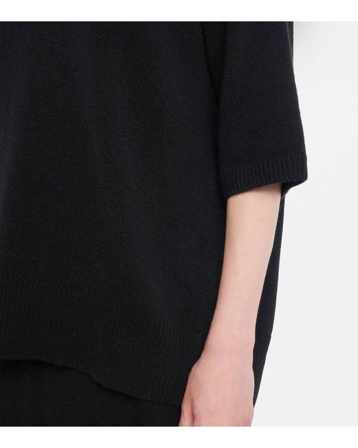 Lisa Yang Black Mila Oversized Cashmere Sweater