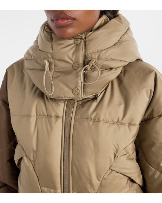 Adidas By Stella McCartney Natural Hooded Cropped Jacket