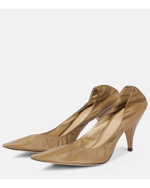 Pumps Liisa 80 di The Row in Brown