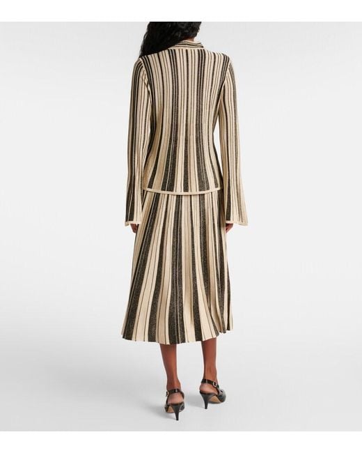 Zimmermann Black Striped Top