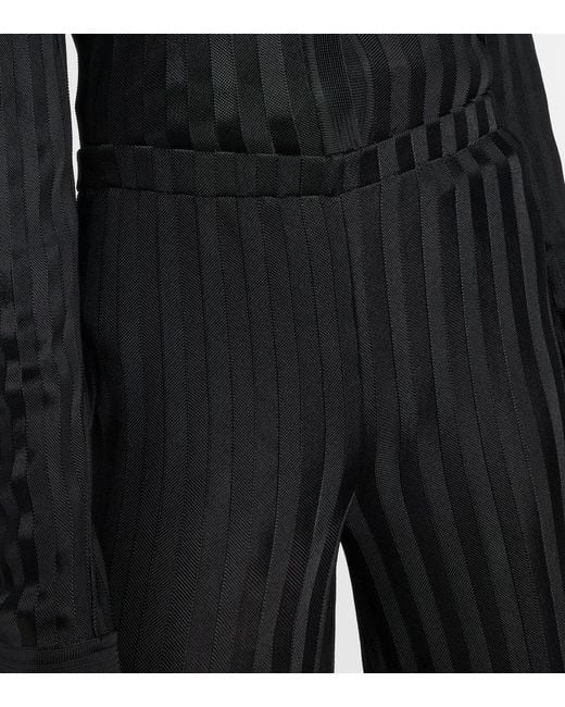 Tom Ford Black Knitted Flared Pants