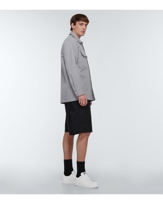 Raf Simons White Orion Leather Sneakers for men