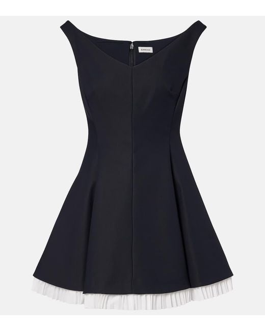 Jonathan Simkhai Blue Dorothie Minidress