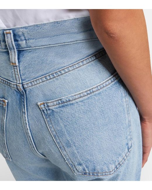 Jeans Bootcut Kick Agolde de color Blue