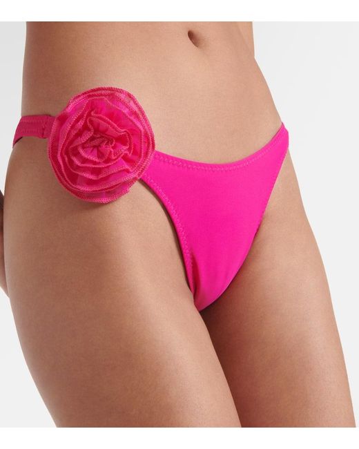 SAME Pink Rose '90s Bikini Bottoms
