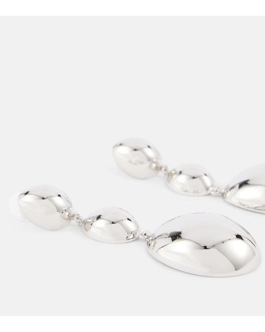 Isabel Marant White Awa Drop Earrings