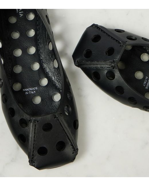 Alaïa Black Ballet Flat
