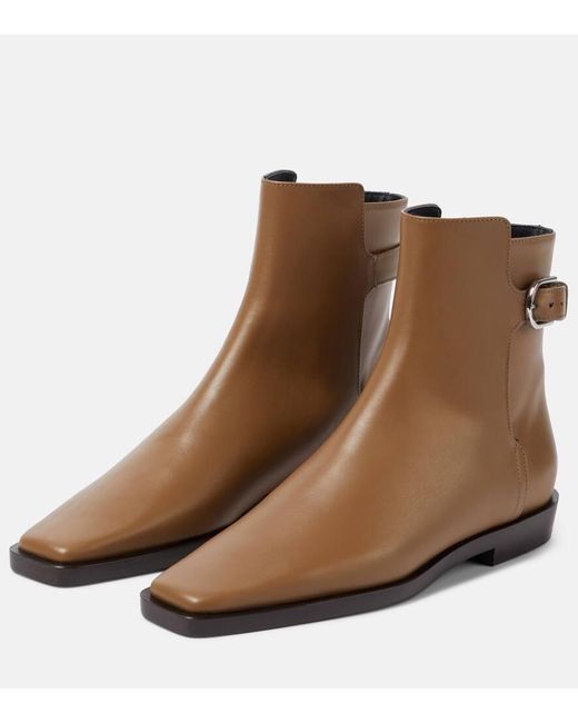 Stivaletti The Belted di Totême  in Brown