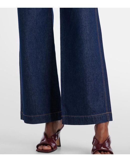 Jean Ample Taylor Veronica Beard en coloris Blue
