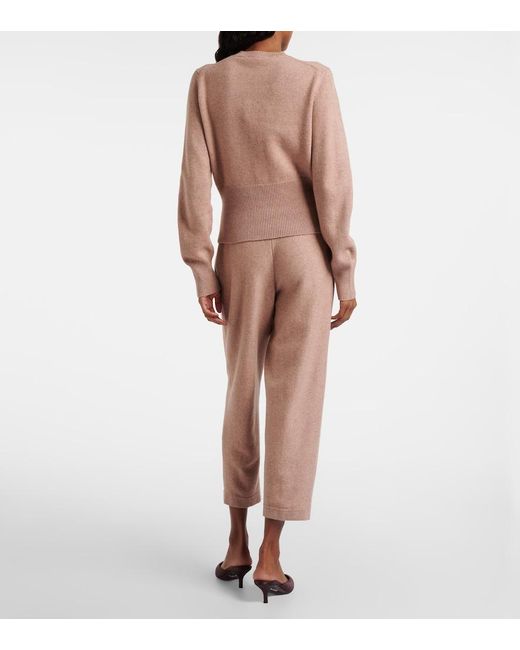 Loro Piana Natural Rose Island Cashmere And Linen Sweater
