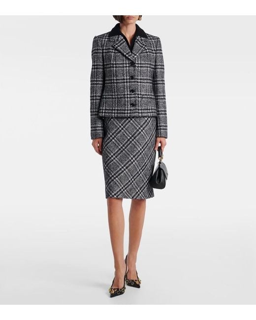 Dolce & Gabbana Black Cashmere Polo Sweater