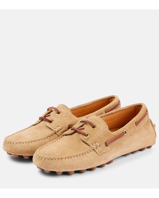 Mocassini Gommino Bubble di Tod's in Brown