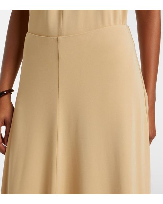 Totême  Natural Jersey Maxi Skirt