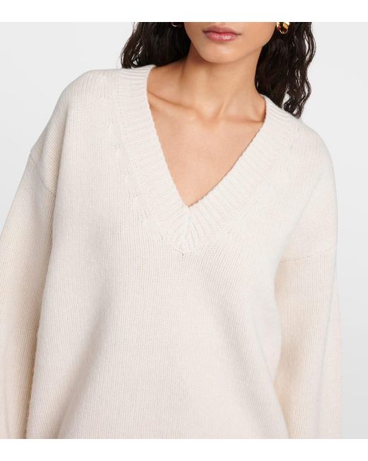 Totême  Pink Wool And Cashmere Sweater