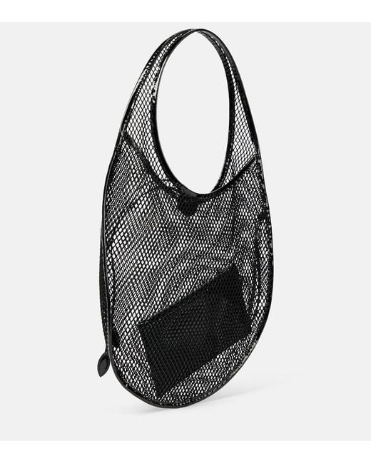 Alaïa Black One Piece Medium Mesh Tote Bag