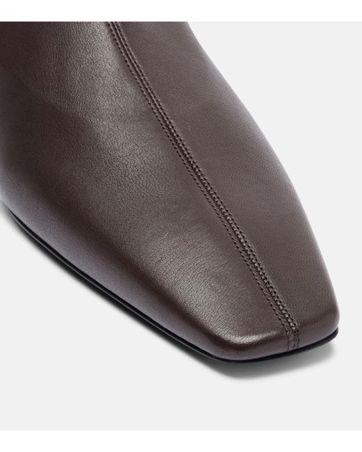 Totême  Brown Leather Boots