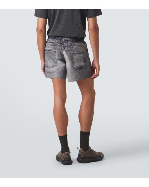 Satisfy Gray Peaceshell 5" Trompe L'Oil Shorts for men