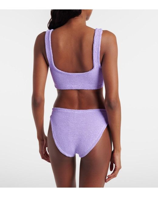 Hunza G Purple Xandra Bikini