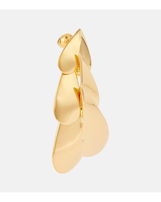 Alaïa Metallic Le Cour Earrings