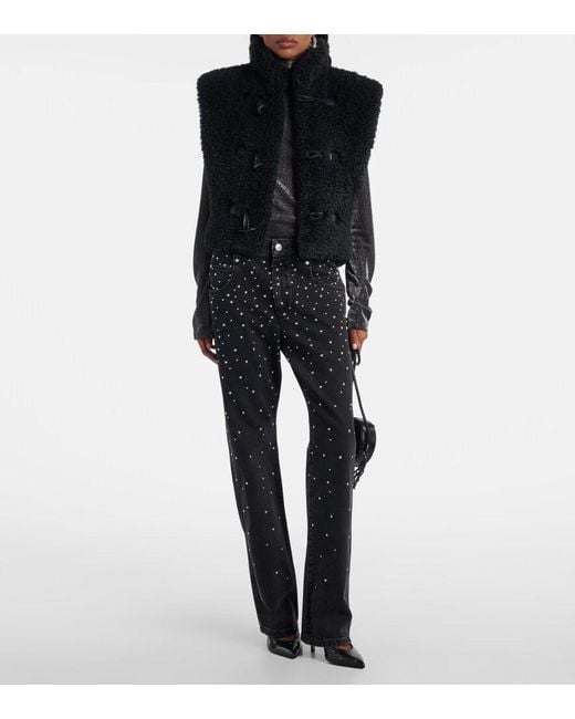 Isabel Marant Black Alisa Vest