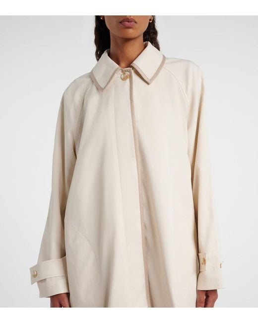 Varley Natural Stamford Twill Car Coat