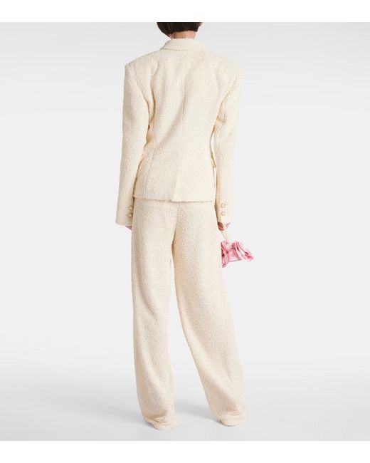 Magda Butrym Natural Boucle Blazer