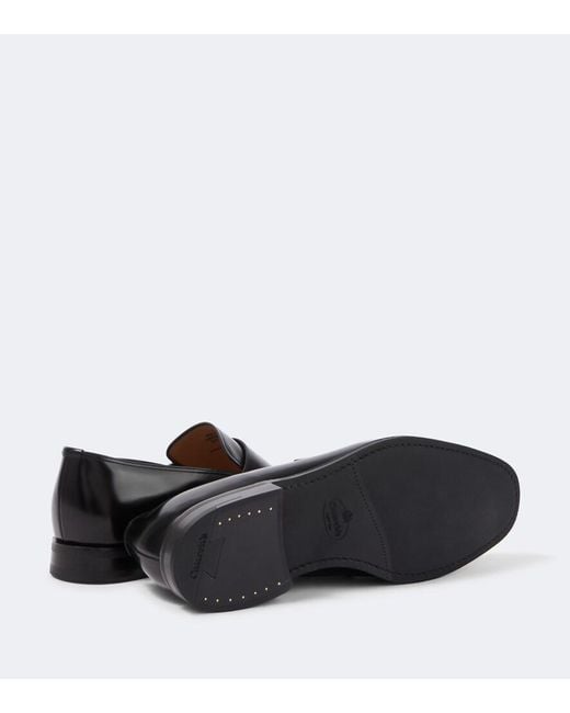 Church's Black Hertford Leather Penny Loafers for men
