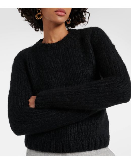 Gabriela Hearst Black Dalton Cashmere Sweater