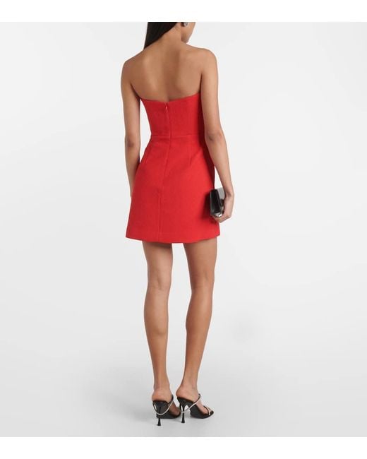 Vestido corto con lazos Rebecca Vallance de color Red