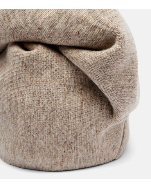 Loro Piana Gray Willow Wool, Cashmere, And Linen Hat
