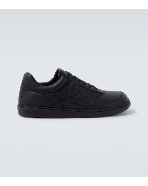 Loewe Black Jambo Leather Sneakers for men
